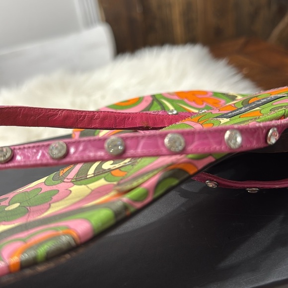 DOLCE & GABBANA Nappa Stampa Thong Sandals - Picture 8 of 15